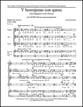 Y Berenjenas con Queso SATB choral sheet music cover